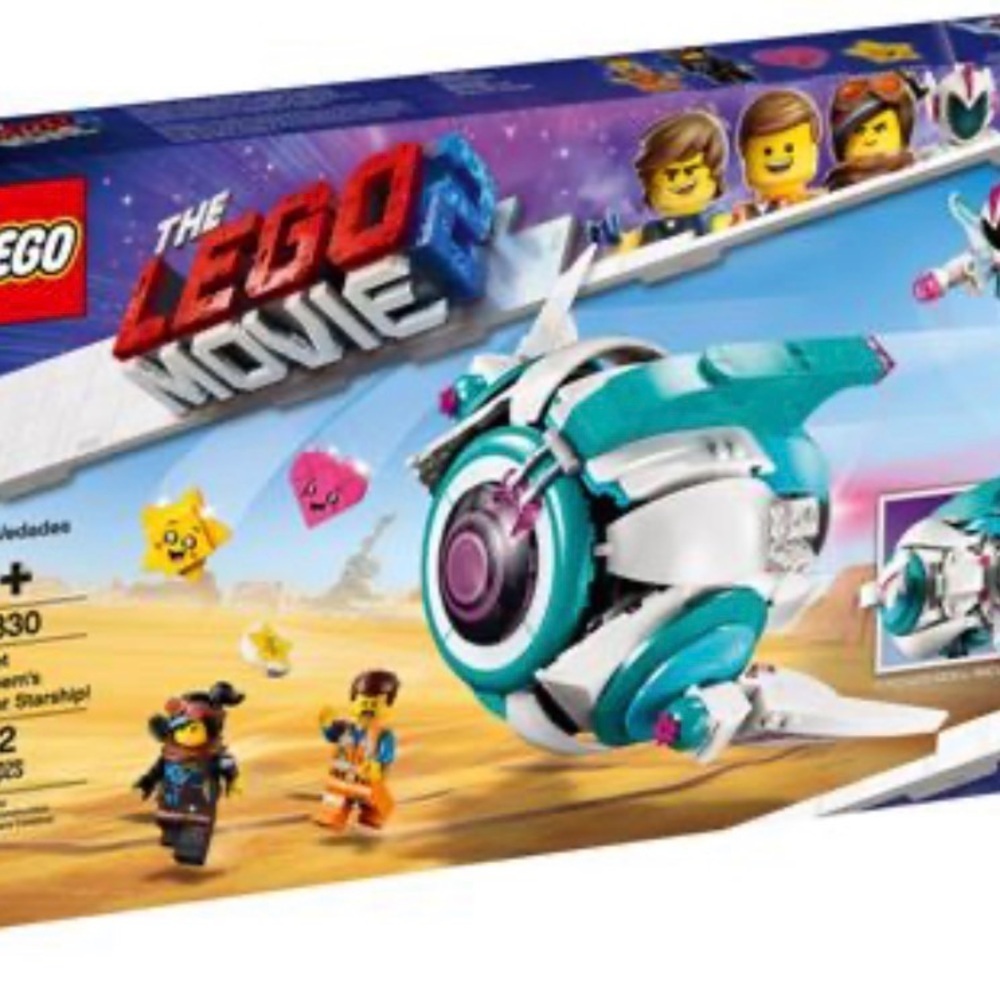 Lego set 70830 Sweet mayhem‘s Systar starship new in sealed package 592 pieces